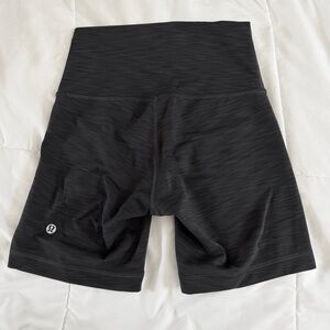Lululemon Align High Waisted Shorts - Dark Grey